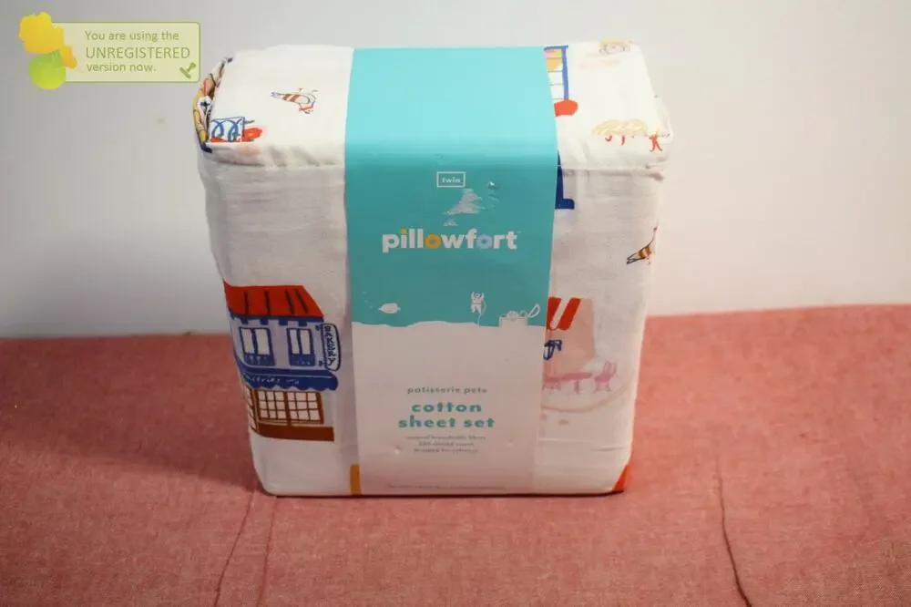 Pillowfort Twin Patisserie Kids' Cotton Sheet Set--